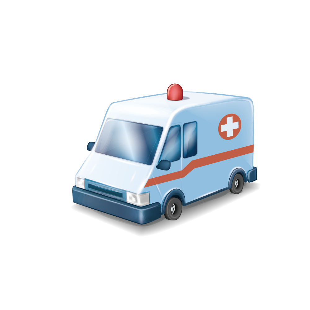 Ambulance Cartoon Clipart