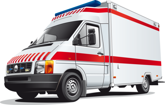 Ambulance Cartoon Clipart