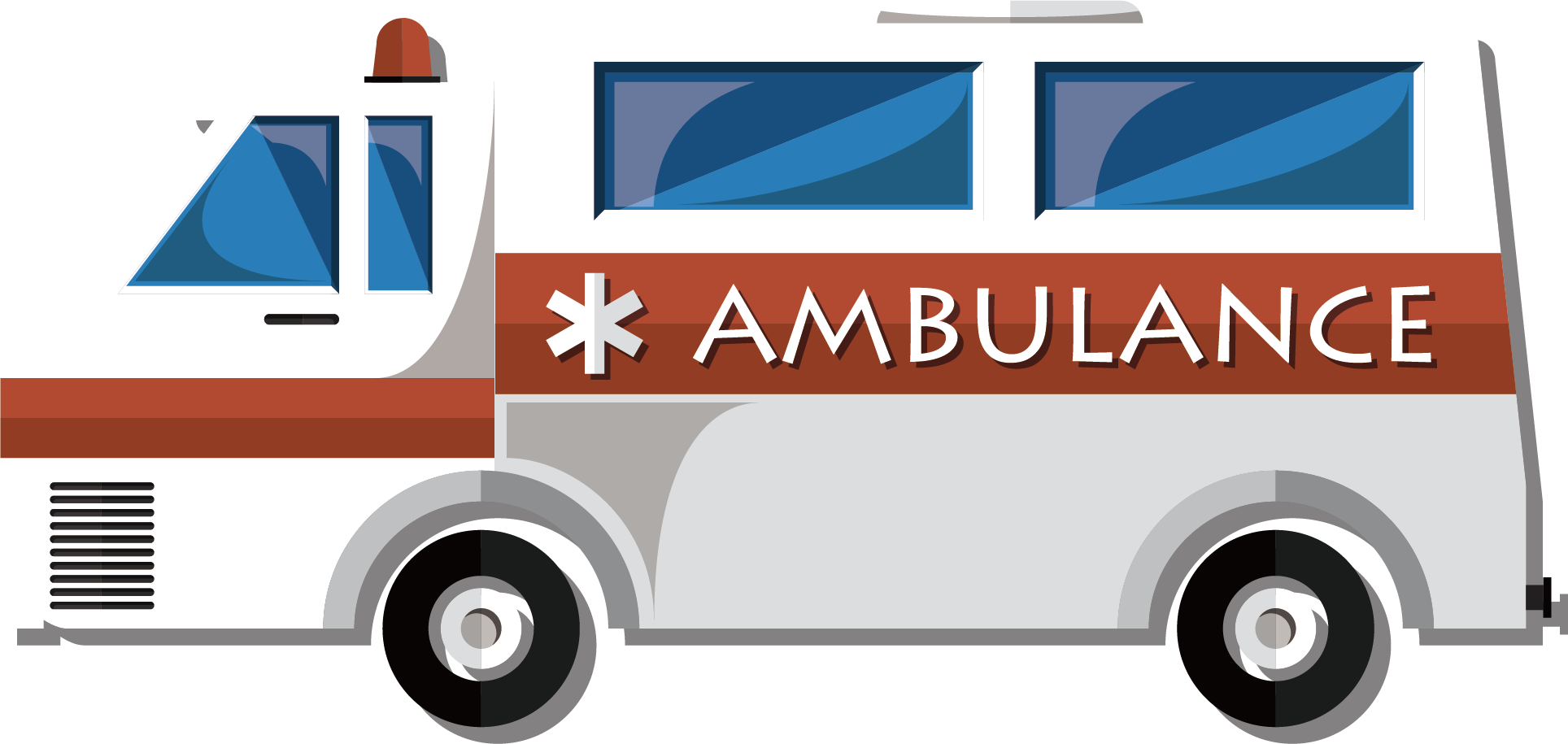 Ambulance Cartoon Clipart