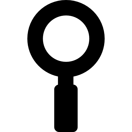 Magnifying Glass Symbol Clipart