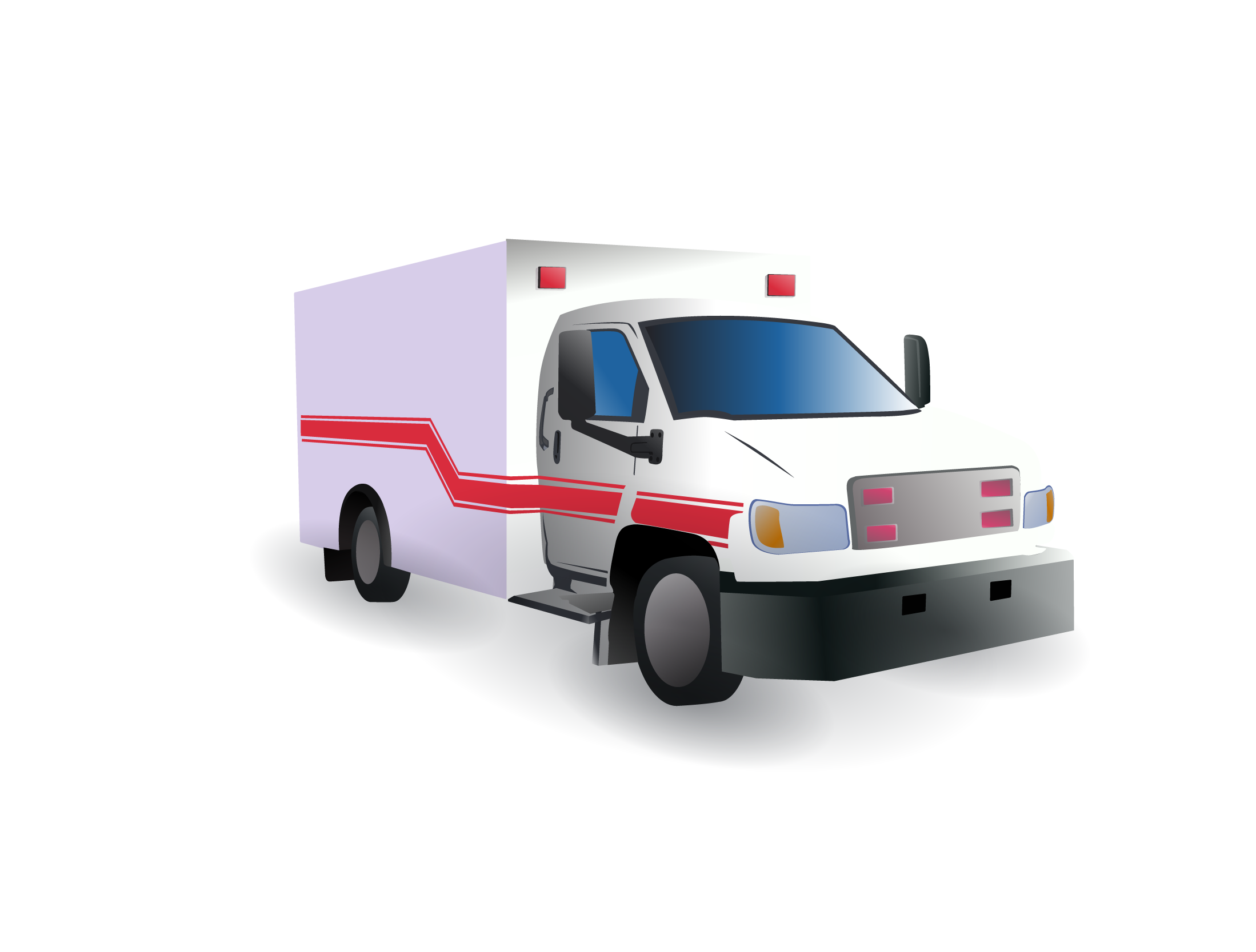 Ambulance Cartoon Clipart