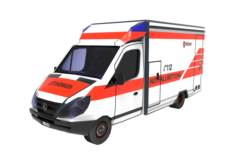 Ambulance Cartoon Clipart