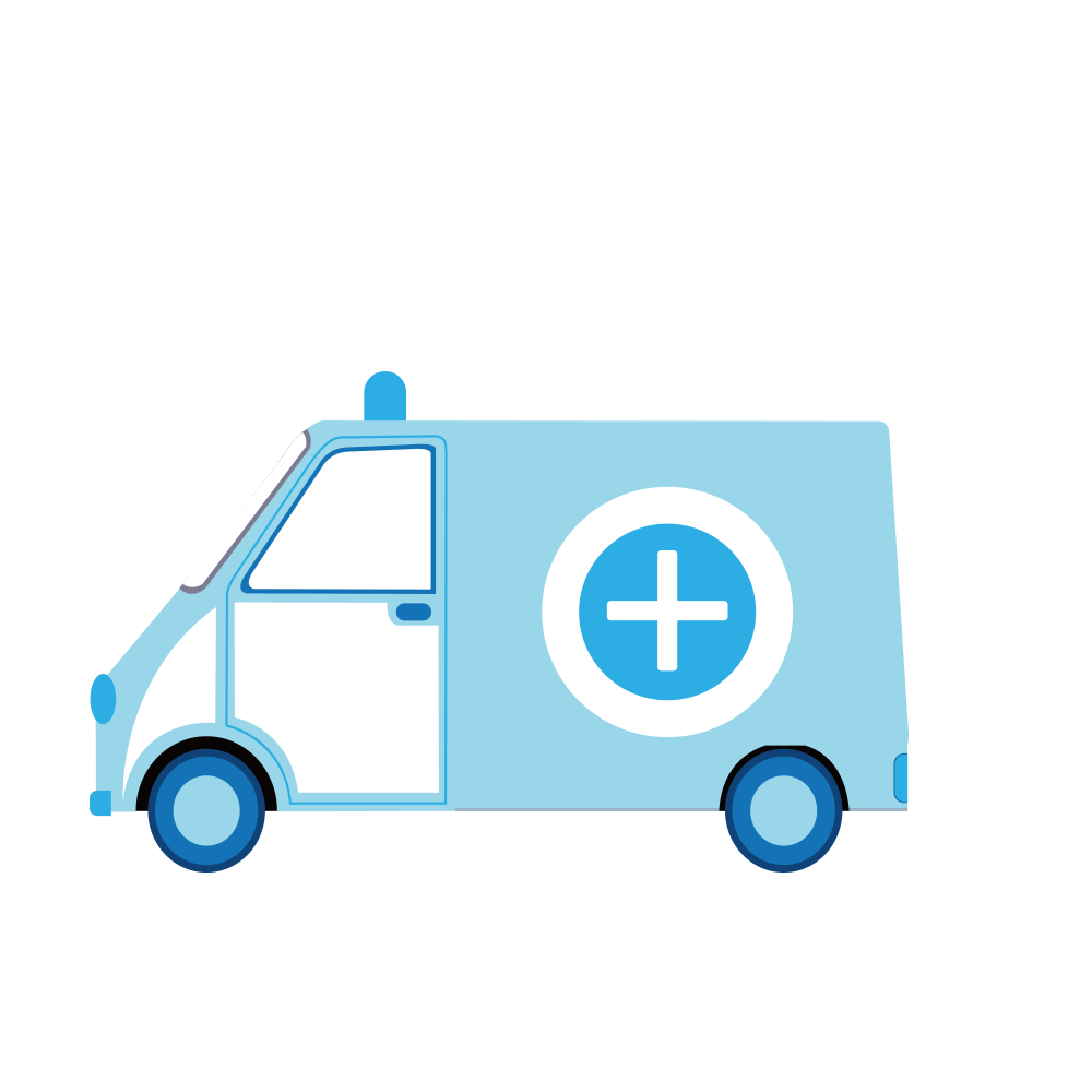 Ambulance Cartoon Clipart