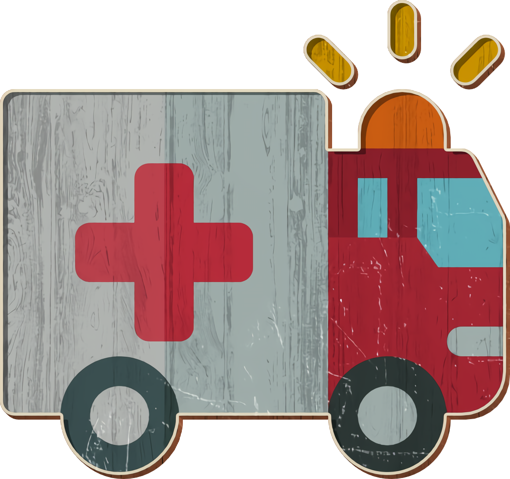 Patient icon Ambulance icon Public Transportation icon Clipart
