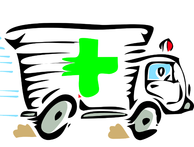 Ambulance Cartoon Clipart