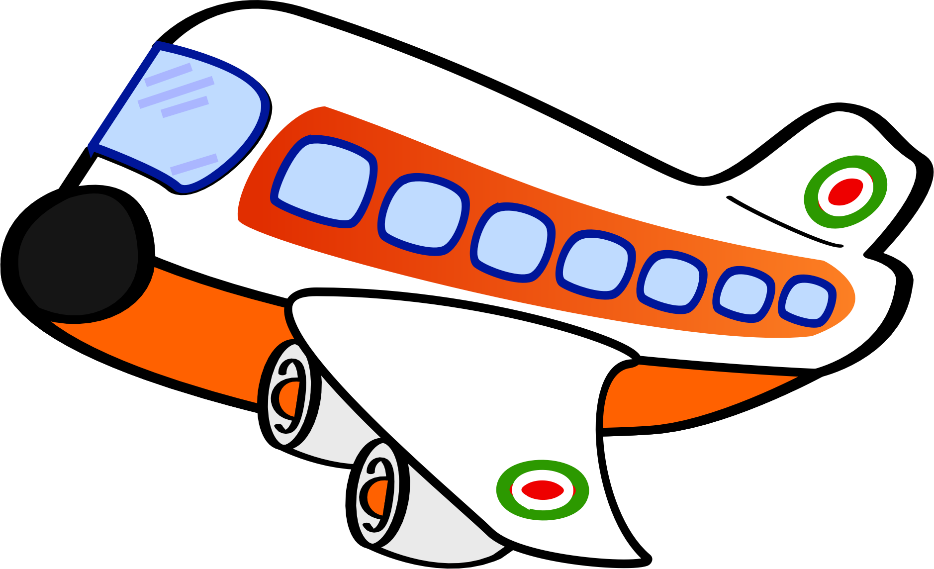 Cartoon Airplane Clipart