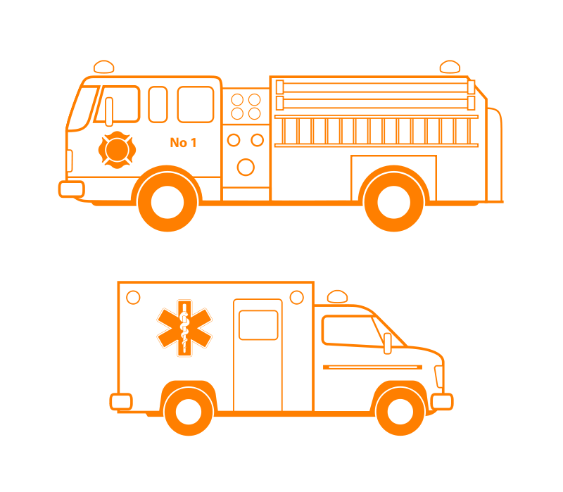 Ambulance Cartoon Clipart