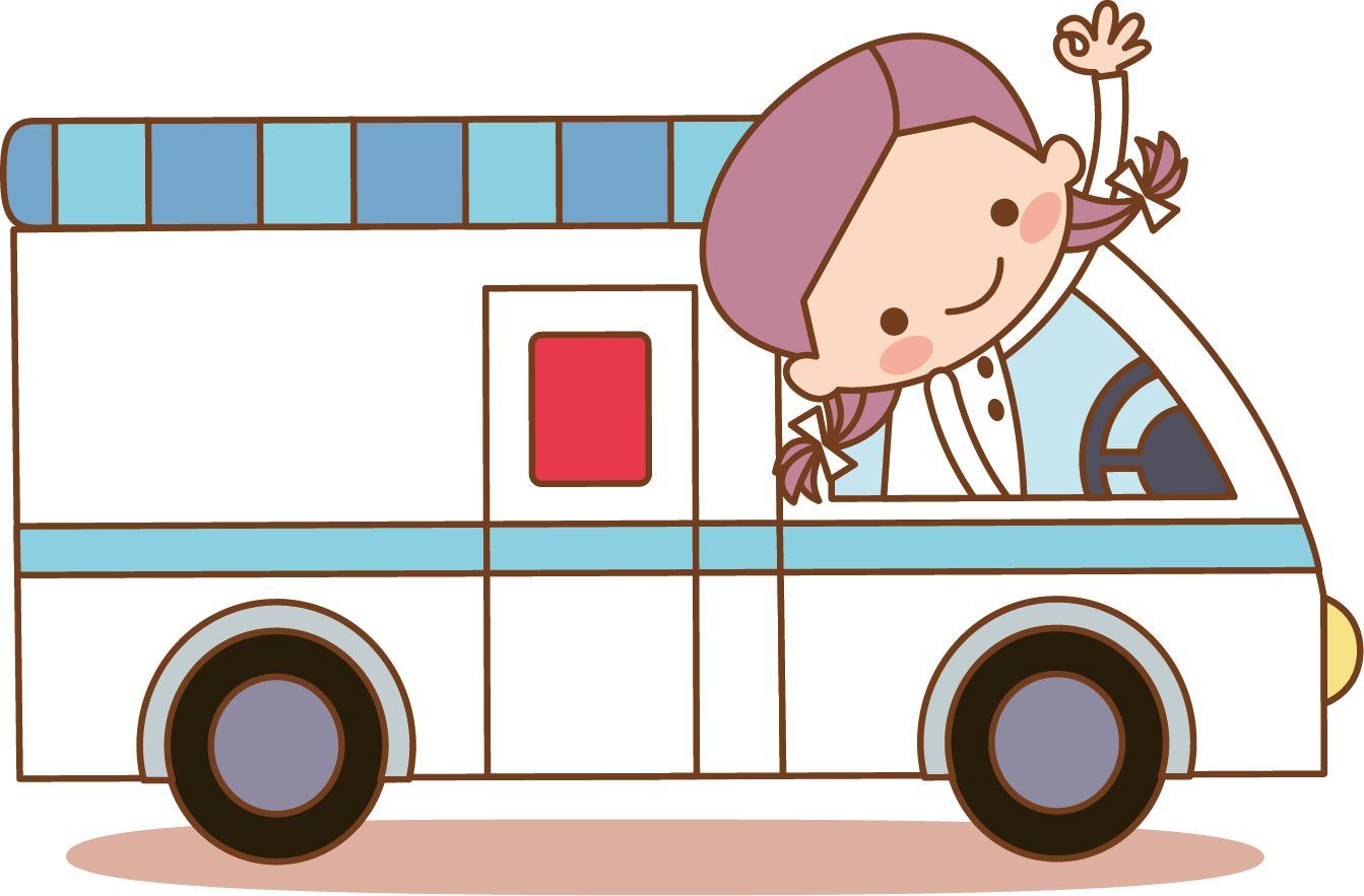 Ambulance Cartoon Clipart