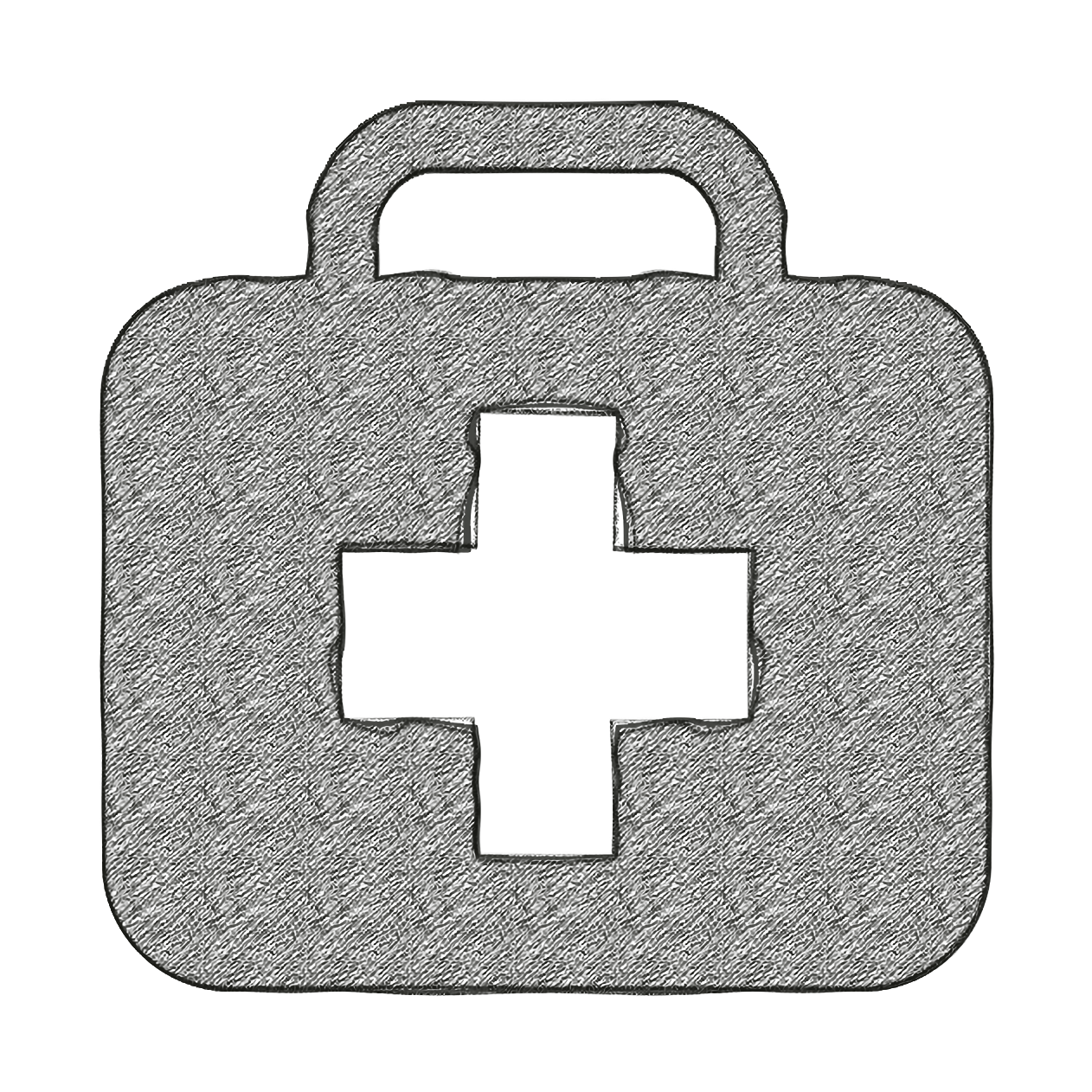 medical icon Doctor icon First aid briefcase icon Clipart