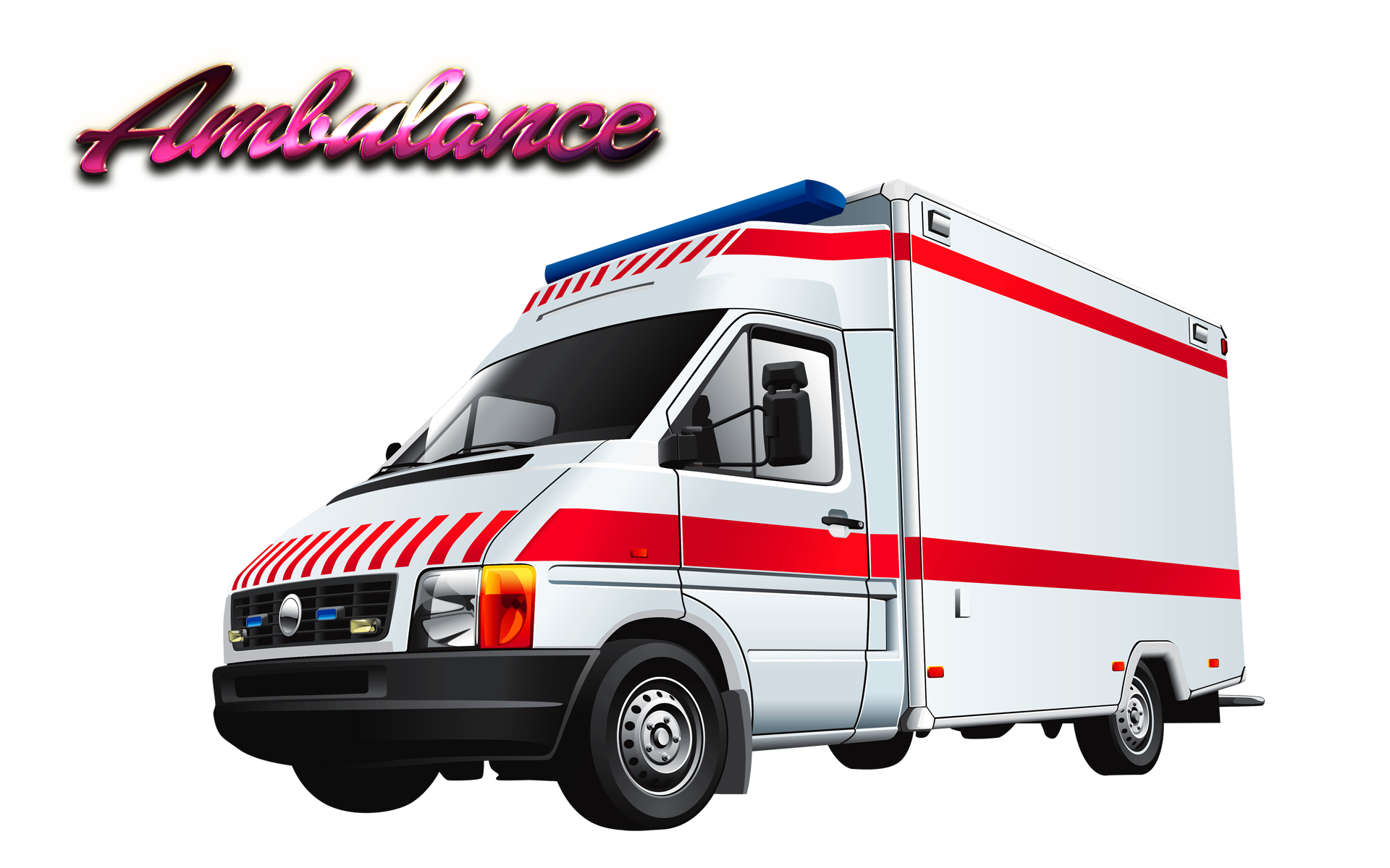 Ambulance Cartoon Clipart