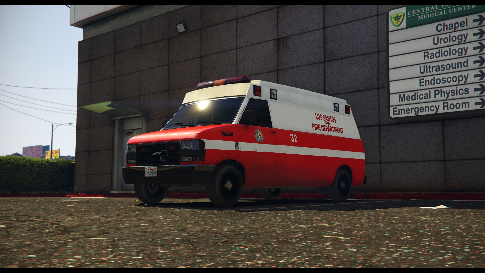 Ambulance Cartoon Clipart