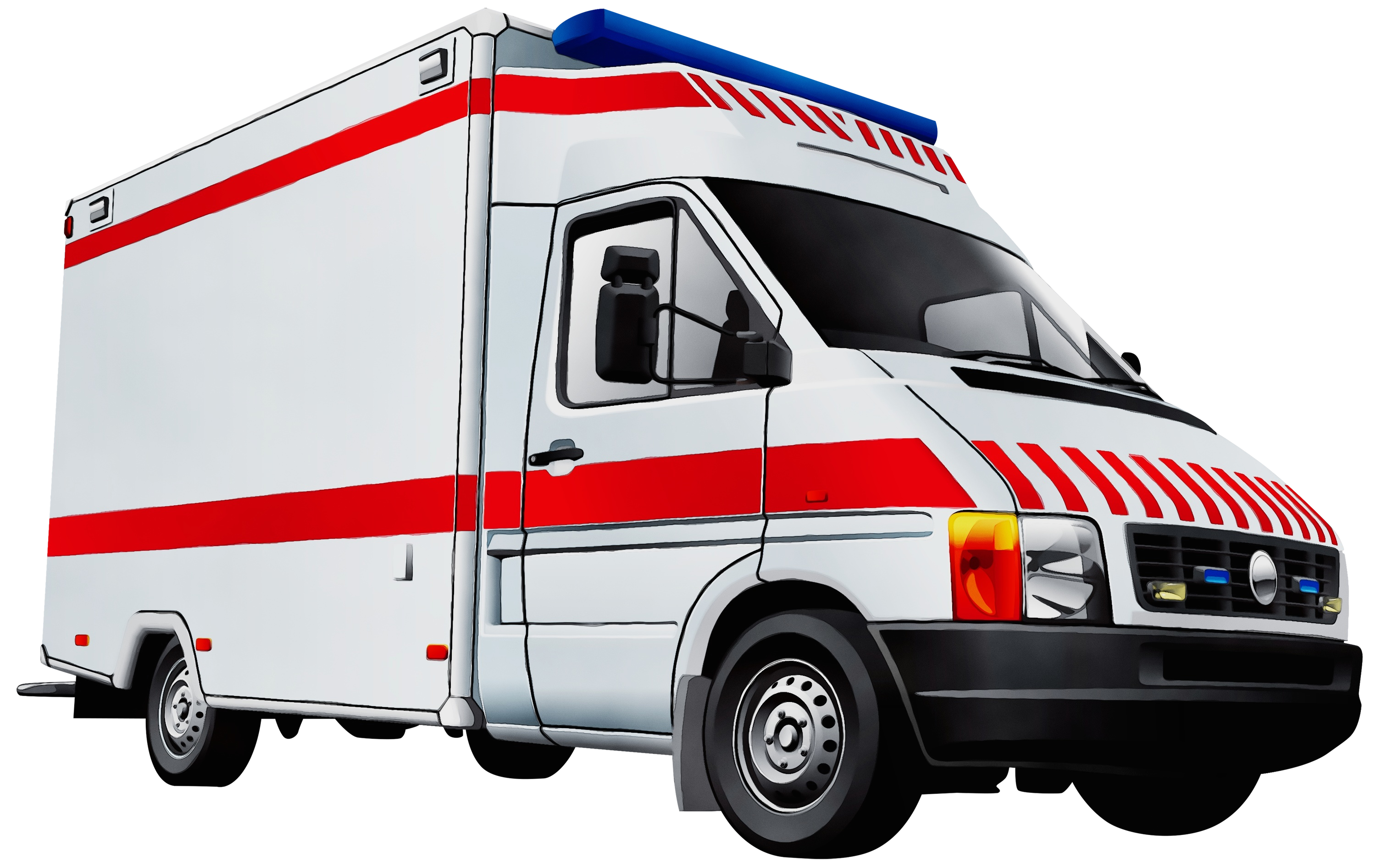 Ambulance Cartoon Clipart