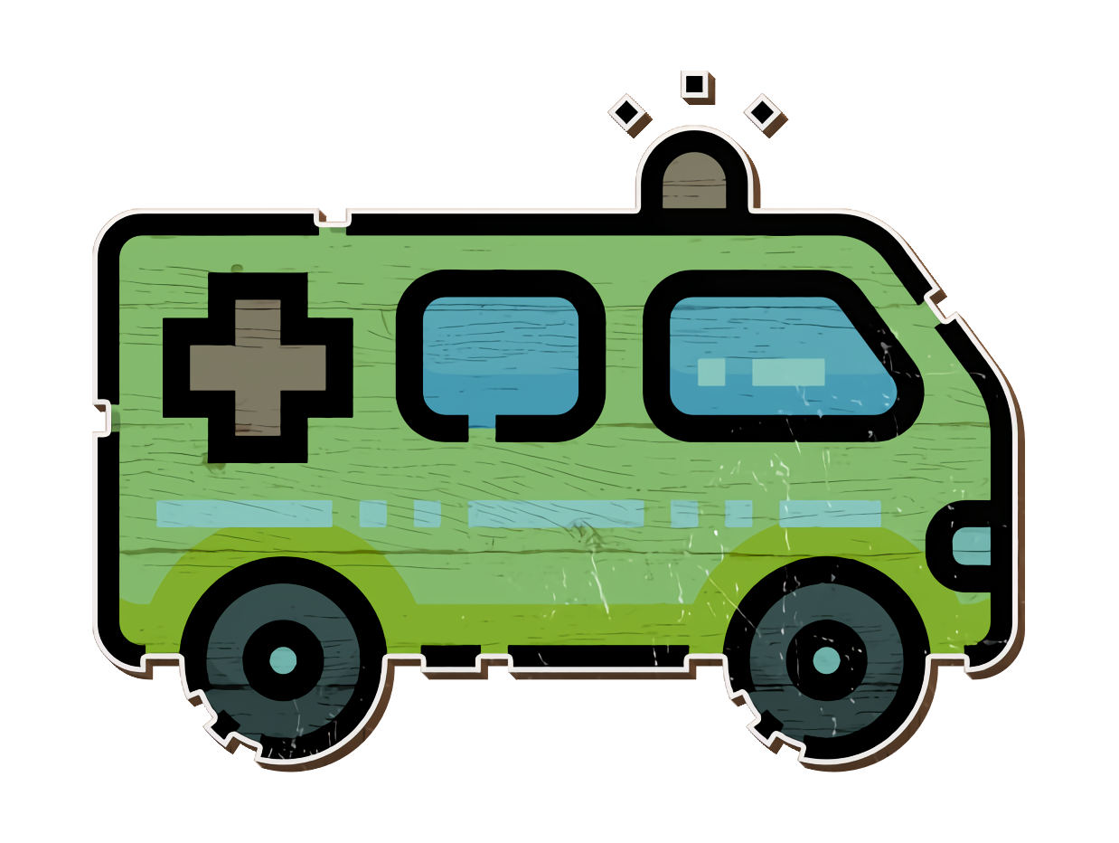 Ambulance icon Vehicles Transport icon Healthcare and medical icon Clipart