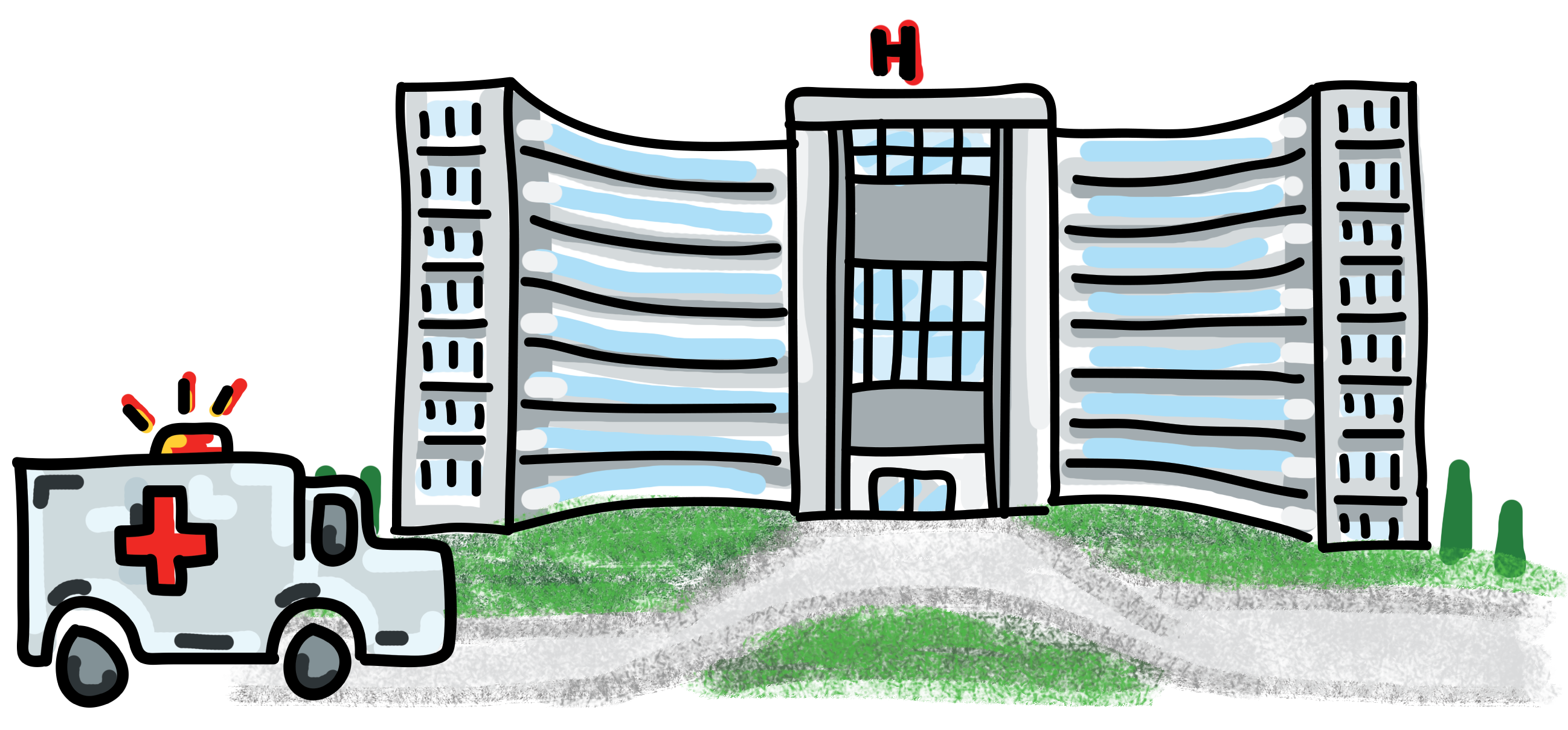 Ambulance Cartoon Clipart