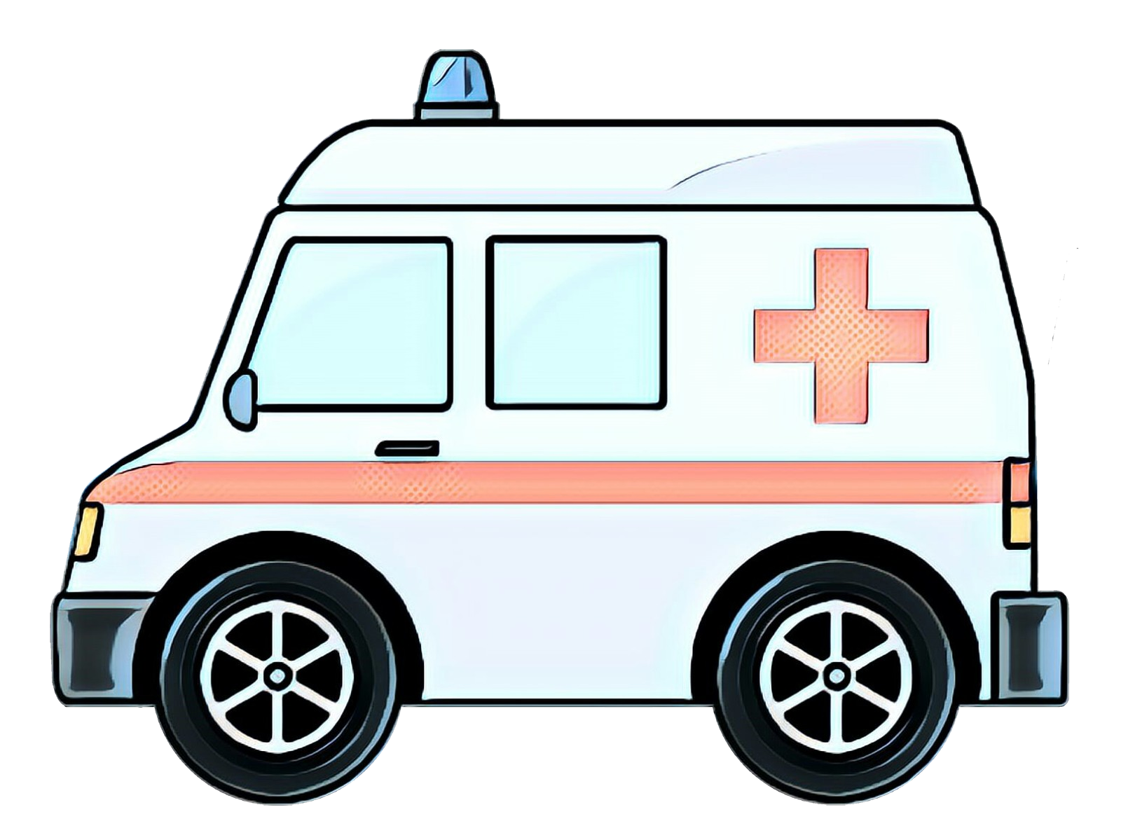 Ambulance Cartoon Clipart