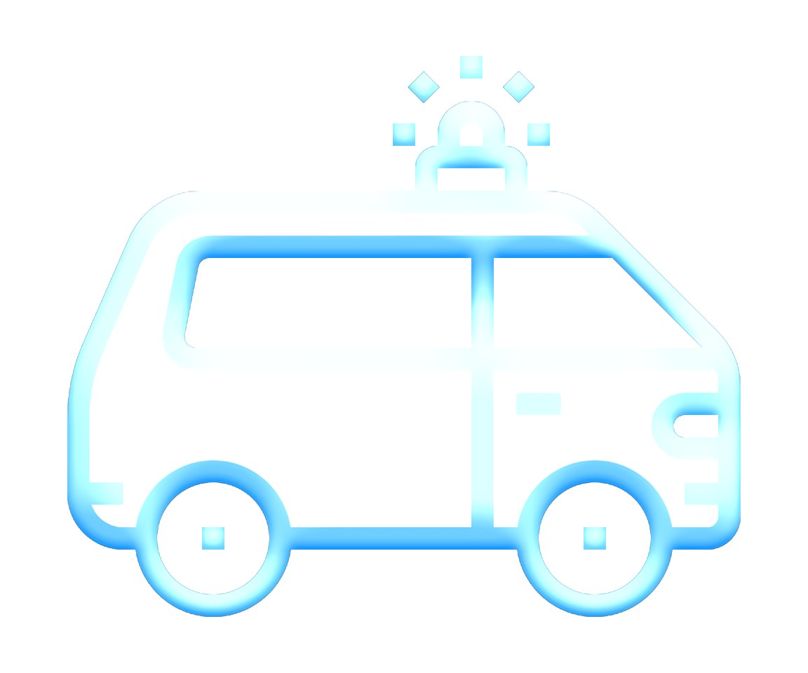 Car icon Ambulance icon Transportation icon Clipart