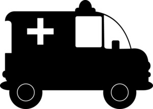 Ambulance Image Silhouette Of An Free Download Png Clipart