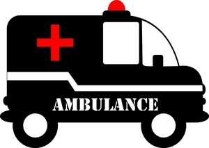 Ambulance Image A Black Clipart Clipart