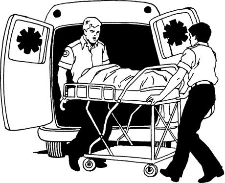 Ambulance Image Silhouette Of An Ambulance Clipart