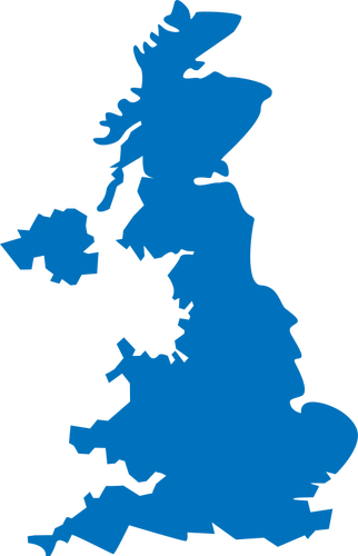 United Kingdom Map Clipart