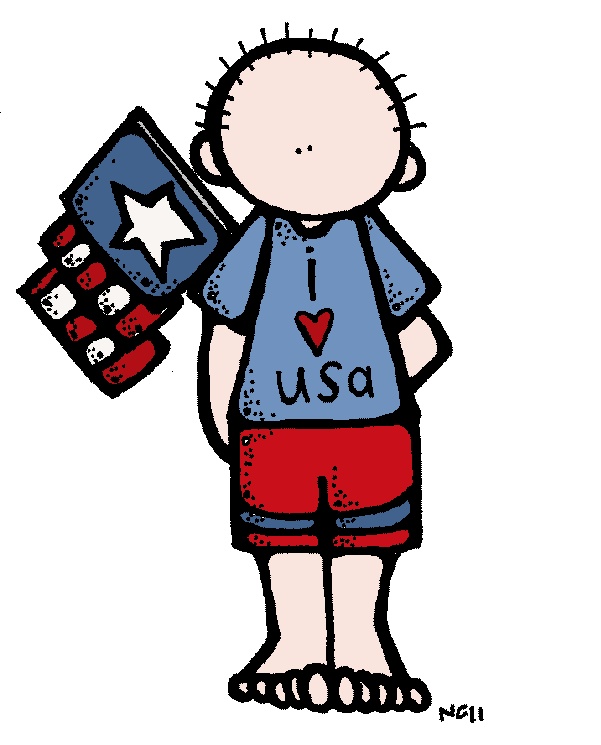Clipart Patriotic On 4Th Of July Clipart