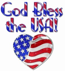 God Bless The Usa Patriotic Free Download Png Clipart