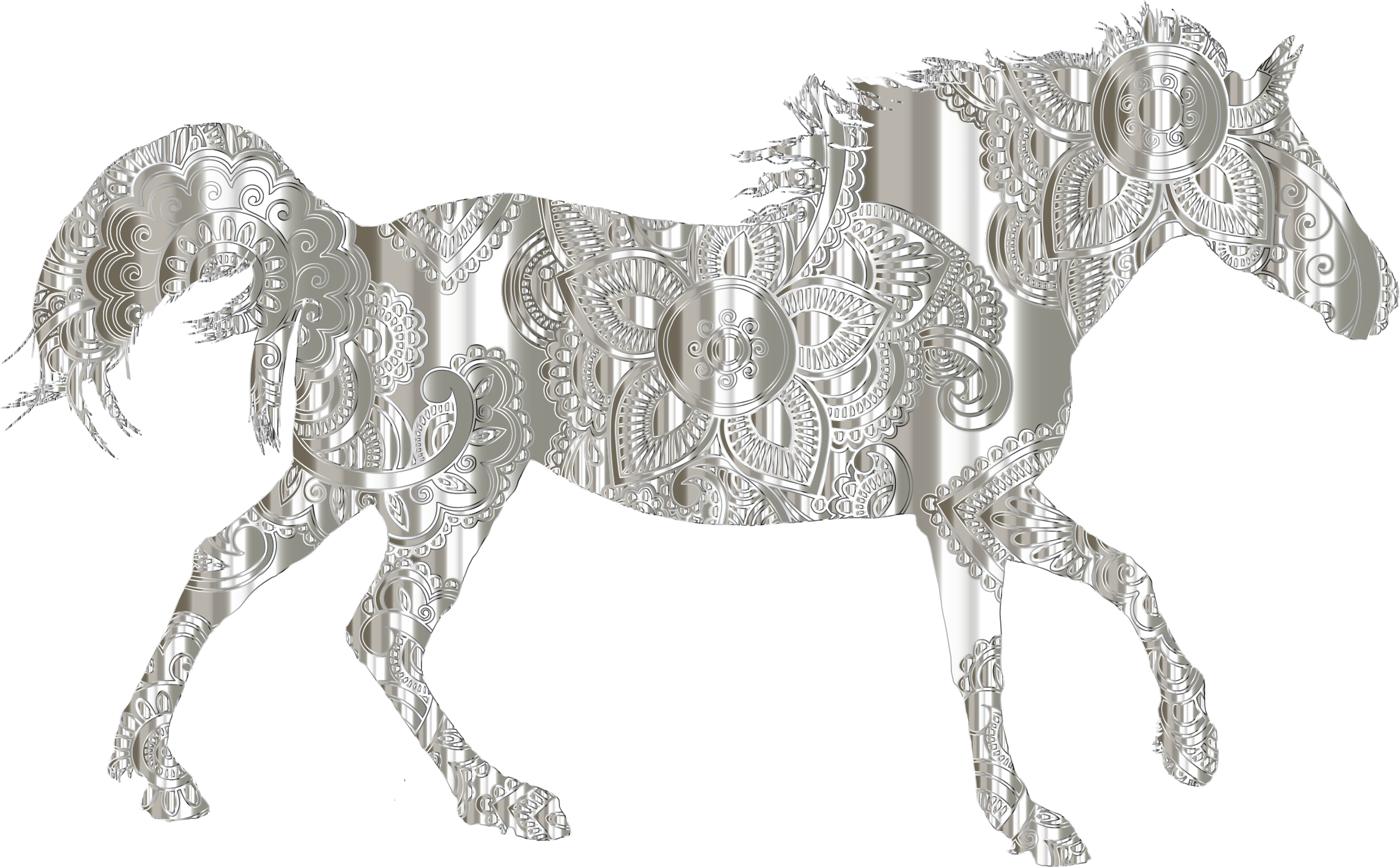 Horse Friesian Pony Paint American Arabian Mustang Clipart