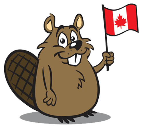 Canada North Beavers Flag American Beaver Clipart