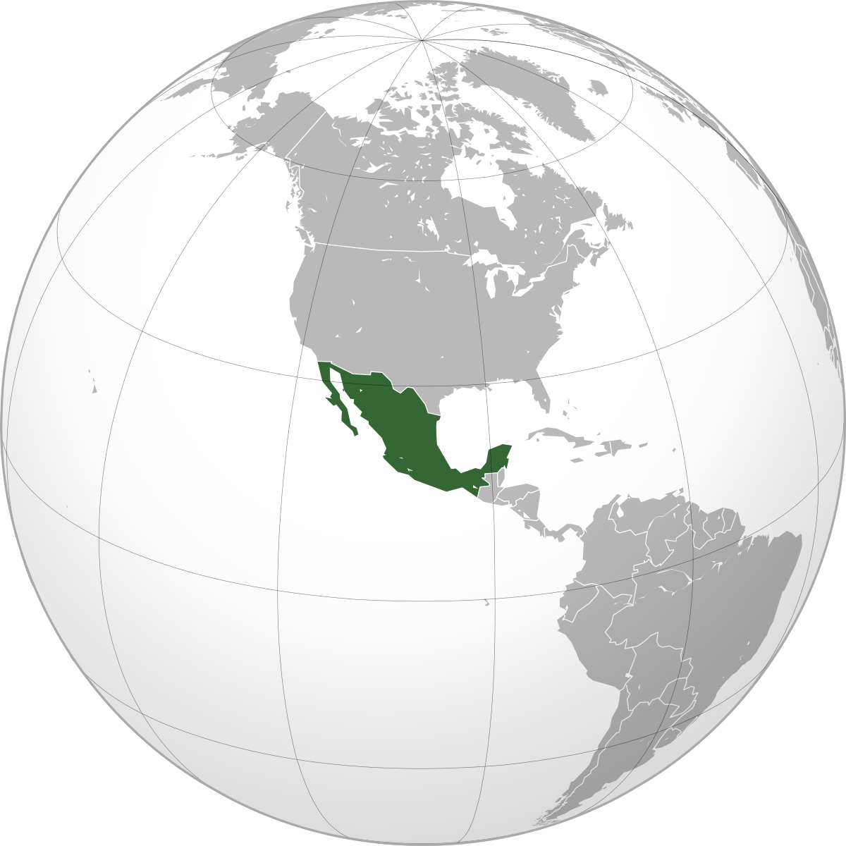 United Central Mexico States Aridoamerica America South Clipart