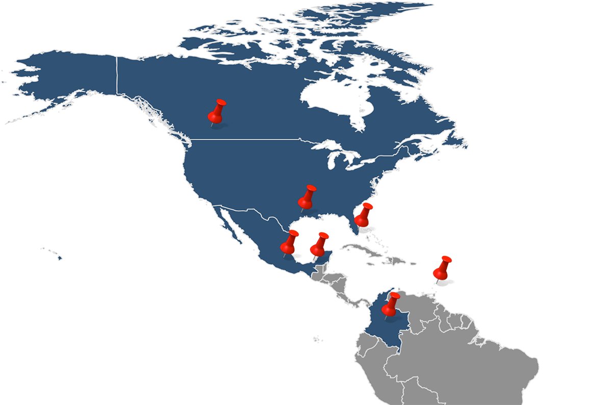 Map Latin Of States American Organization America Clipart