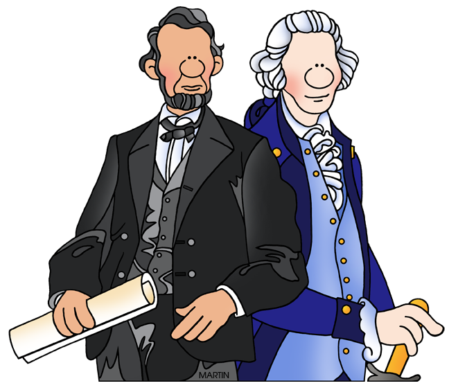 United Presidents' Of States President The Day Clipart
