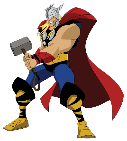 America Thor Loki Iron Captain Avengers Man Clipart