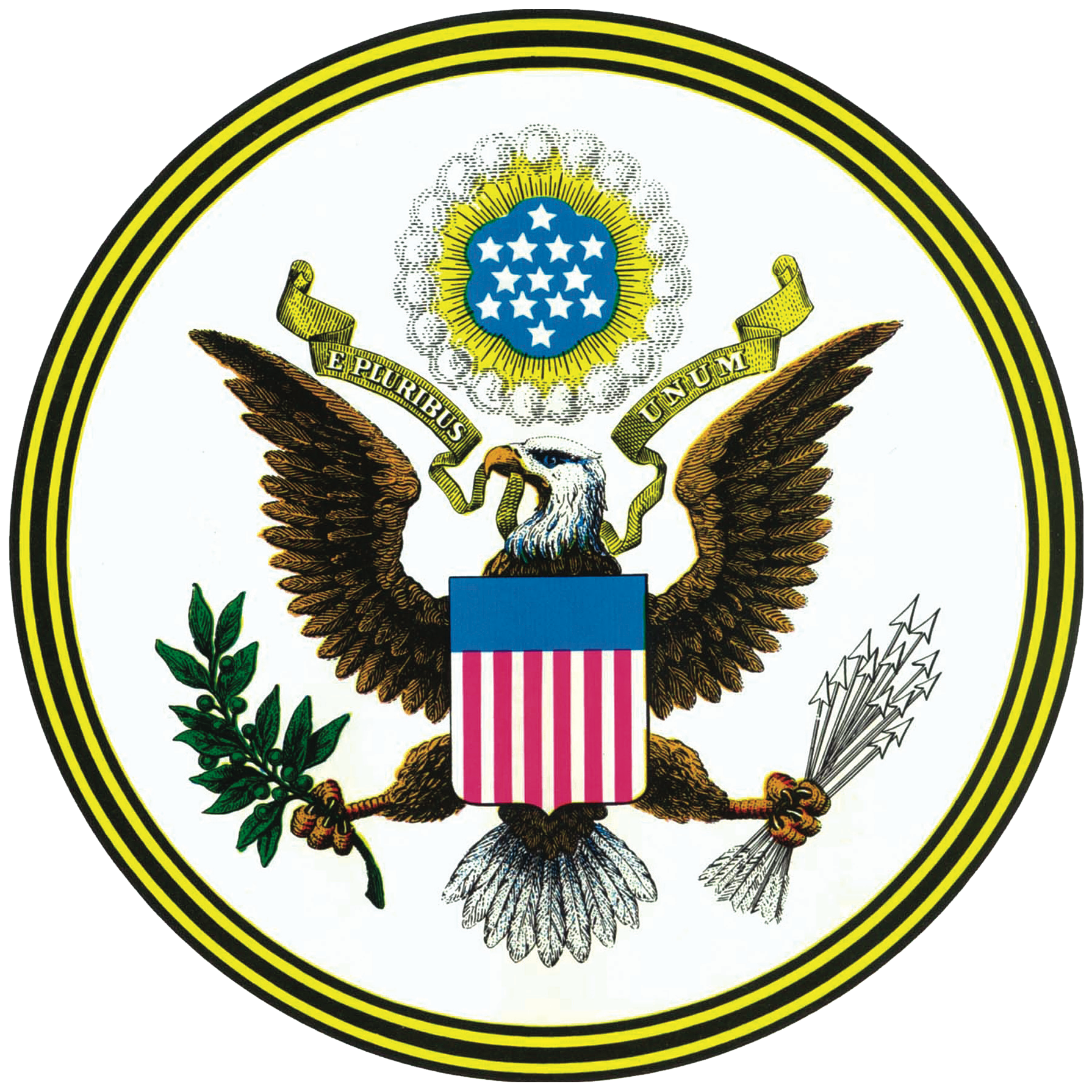Gerb Eagle Great United Usa Of Symbol Clipart