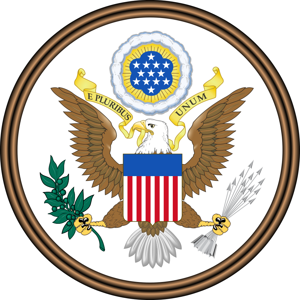 Great United Government Federal Of Official States Clipart