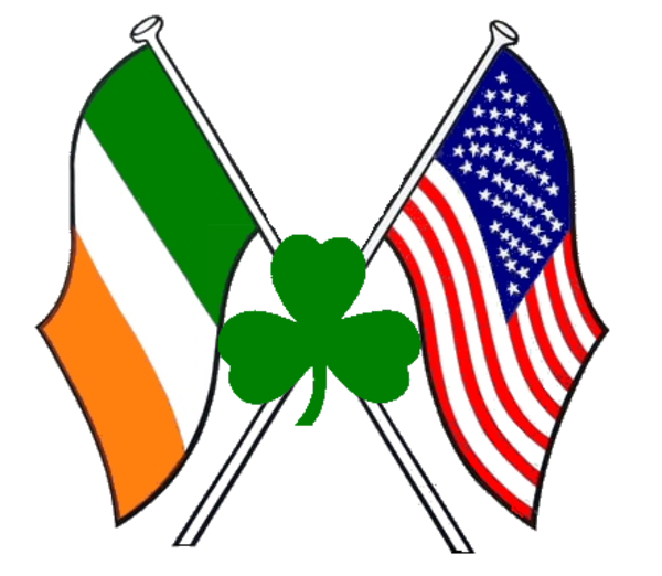 Irish United Of States Flag Americans Ireland Clipart