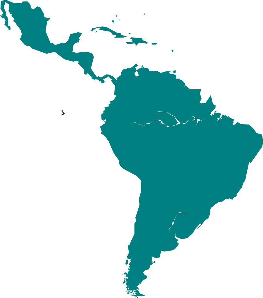 Latin Caribbean States United Organization America South Clipart