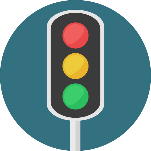Traffic Light Cartoon Clipart