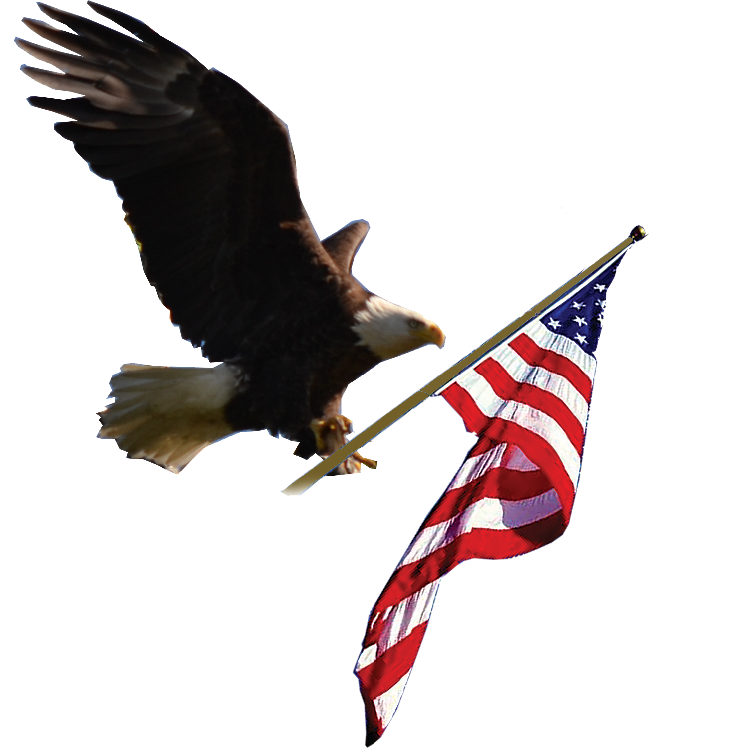 American Flag Background Clipart