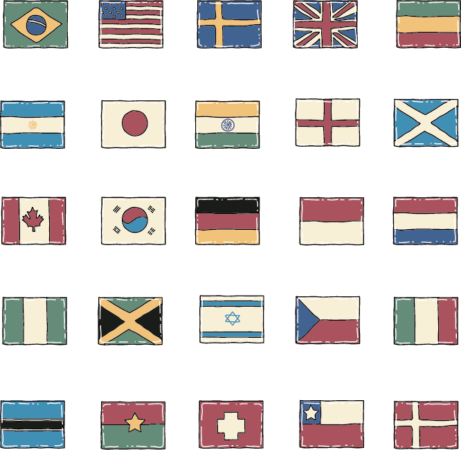 Flag Background Clipart
