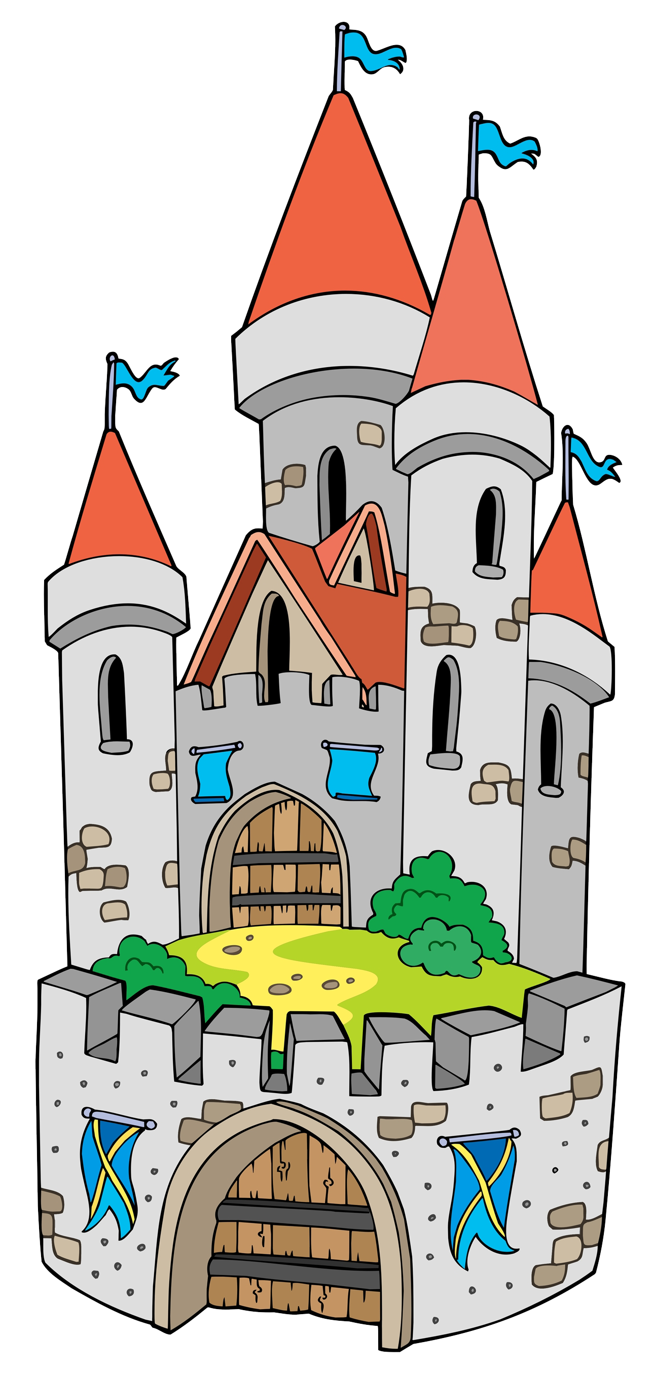 Castle Cartoon Clipart