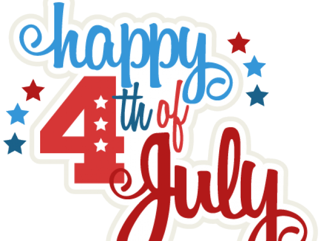 Happy Independence Day Text Clipart