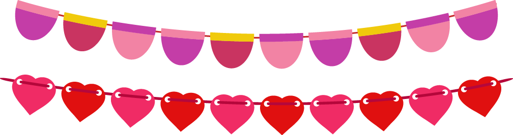 Heart Banner Clipart