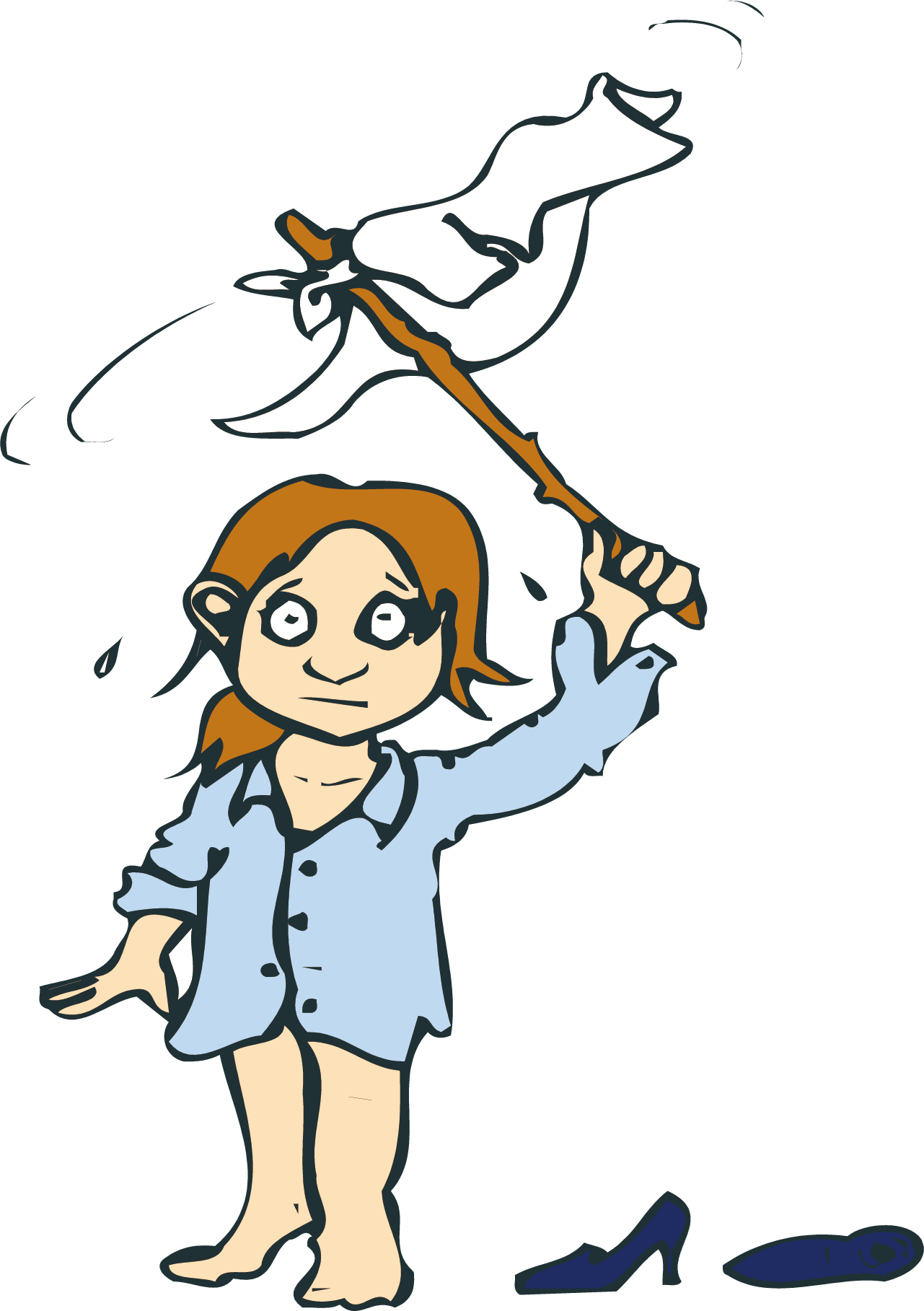 White Background Ribbon Clipart