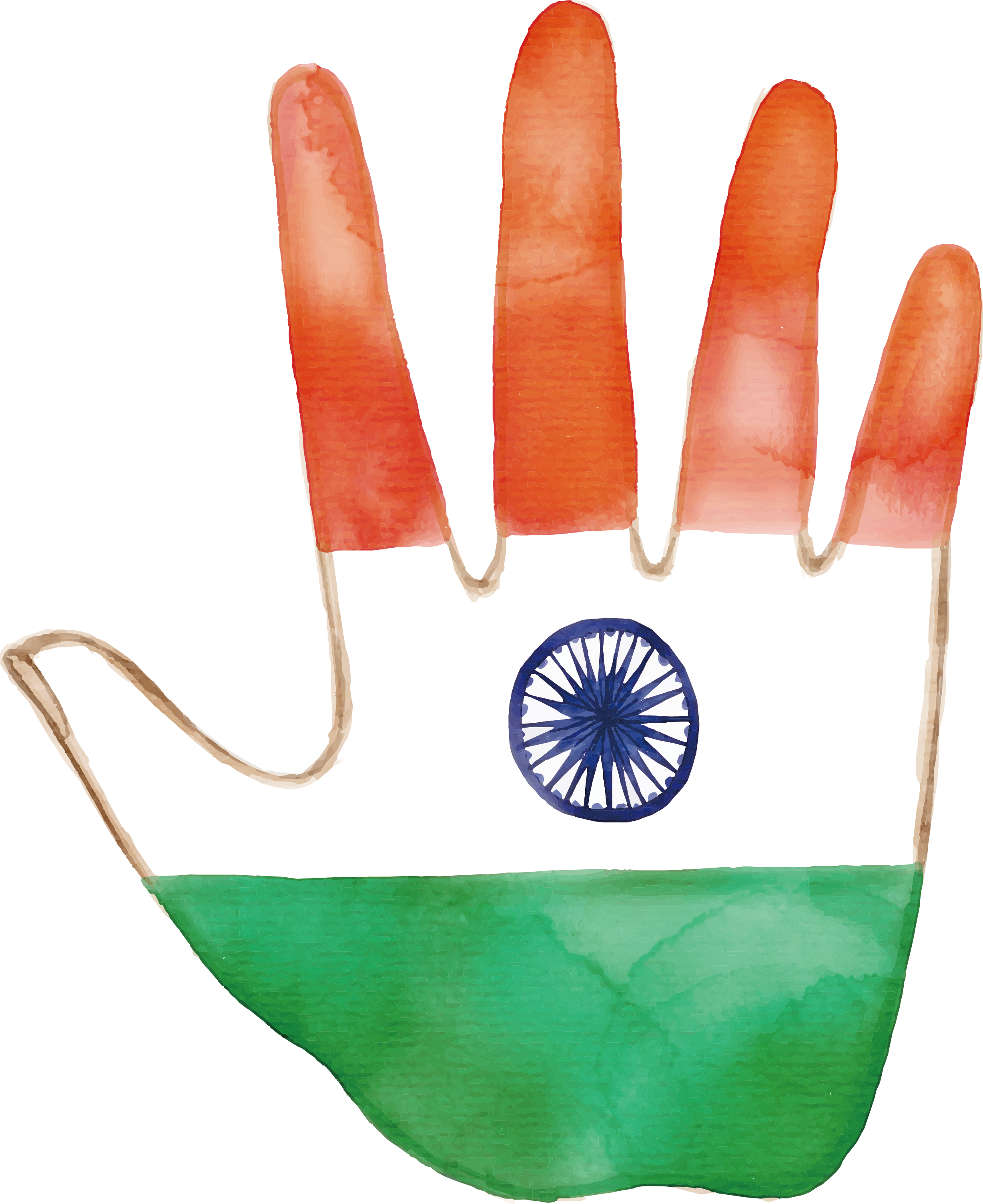 India Independence Day National Flag Clipart