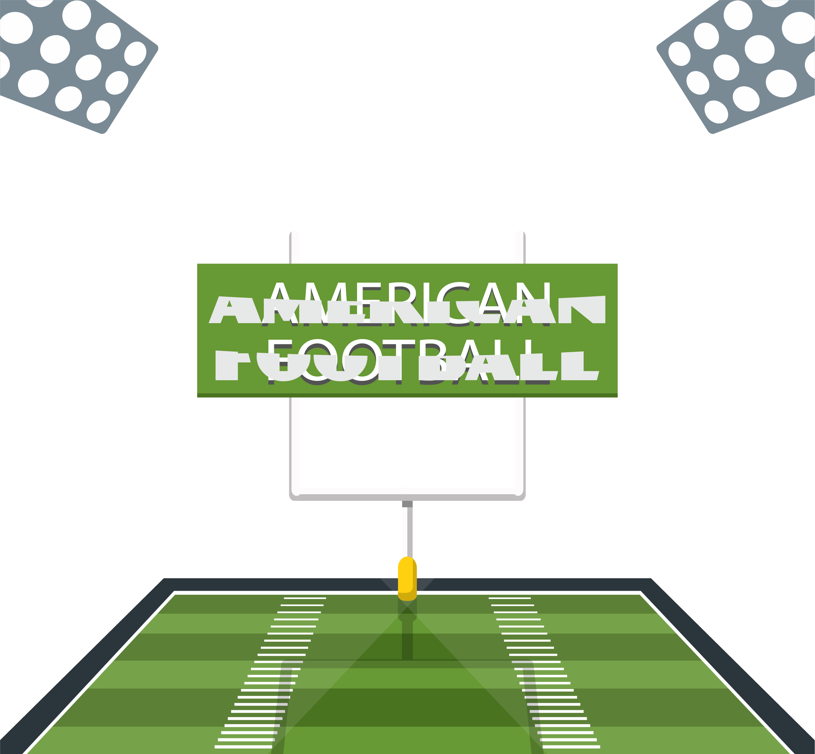 American Football Background Clipart