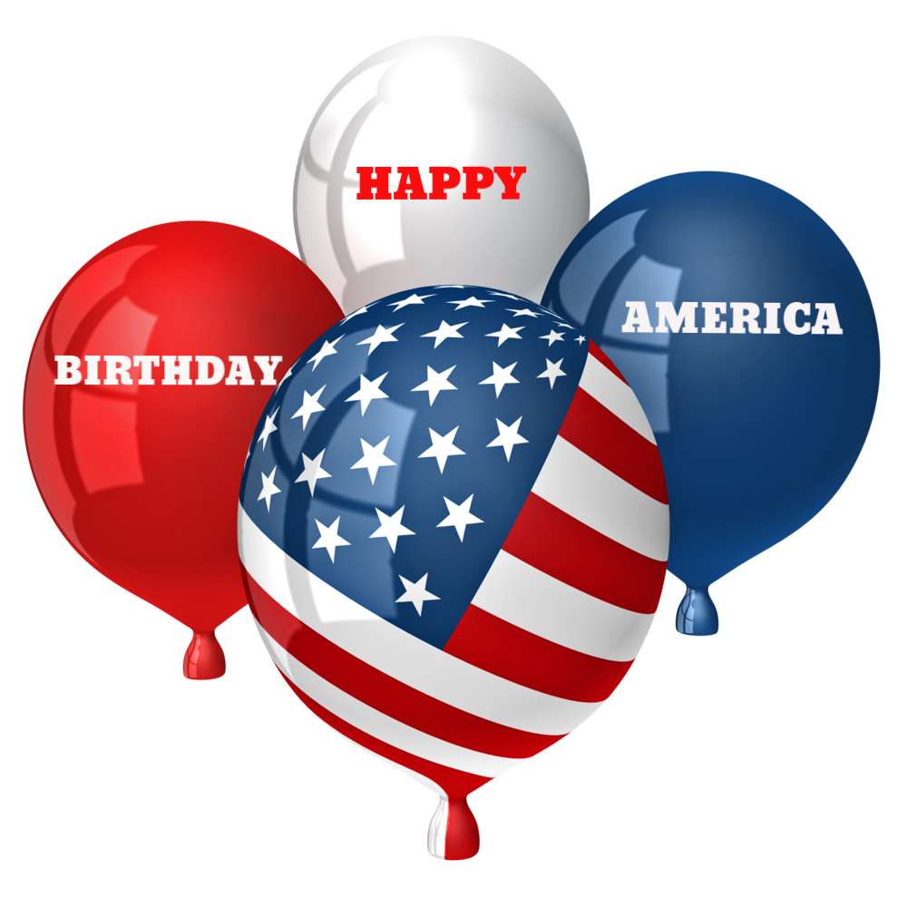 American Flag Background Clipart