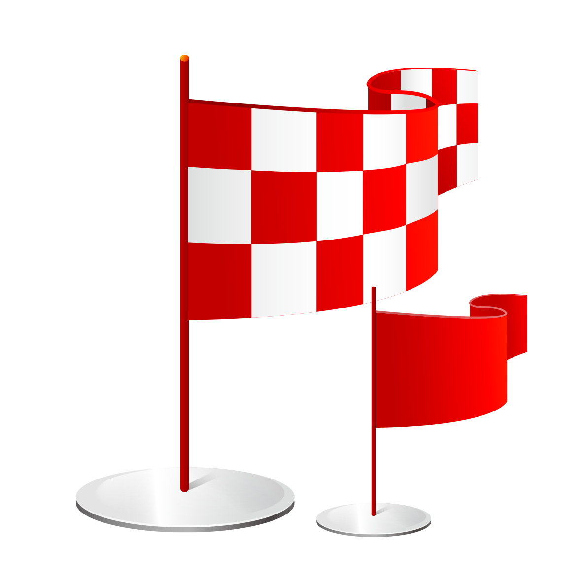 Flag Cartoon Clipart