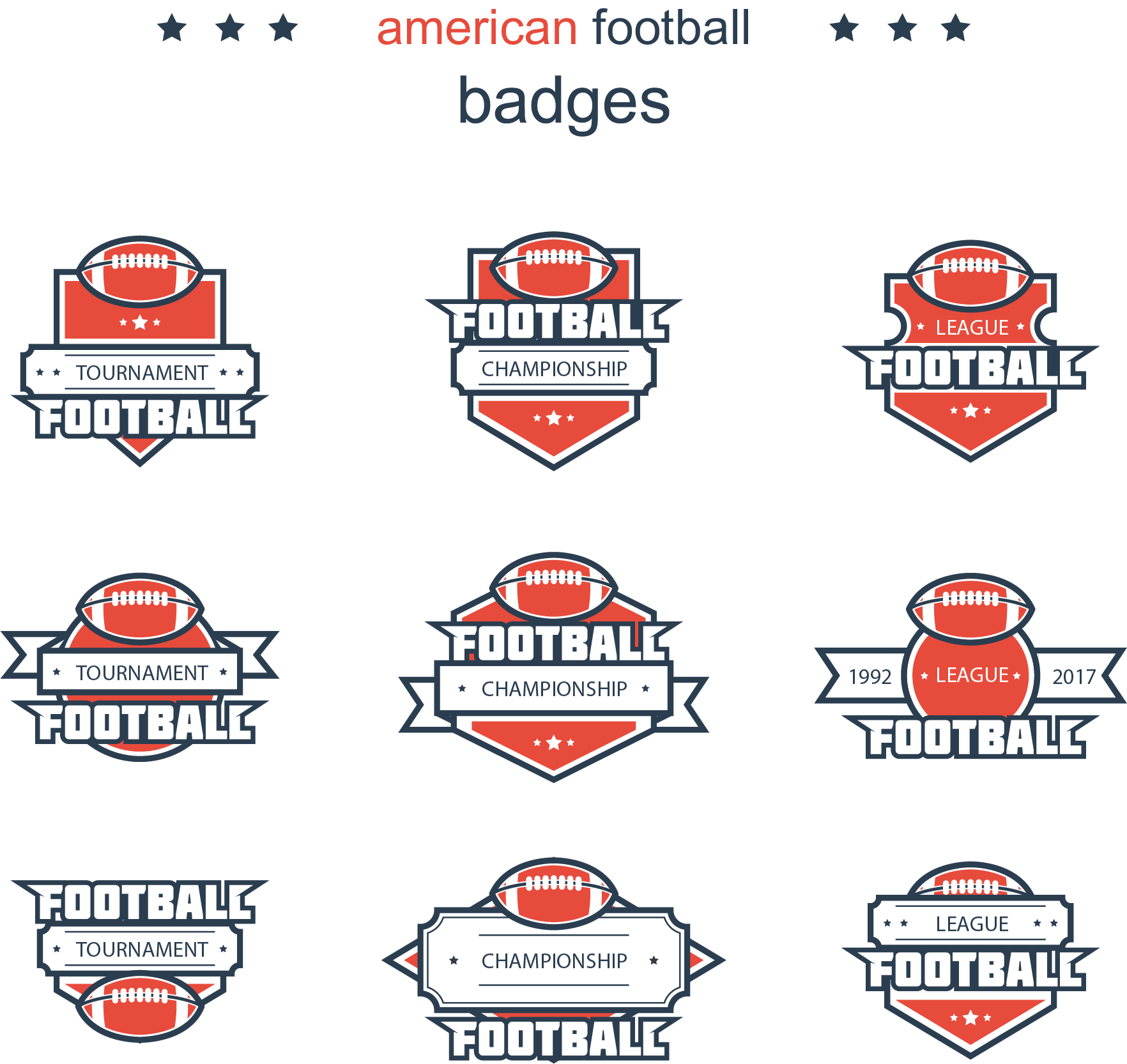 American Football Background Clipart