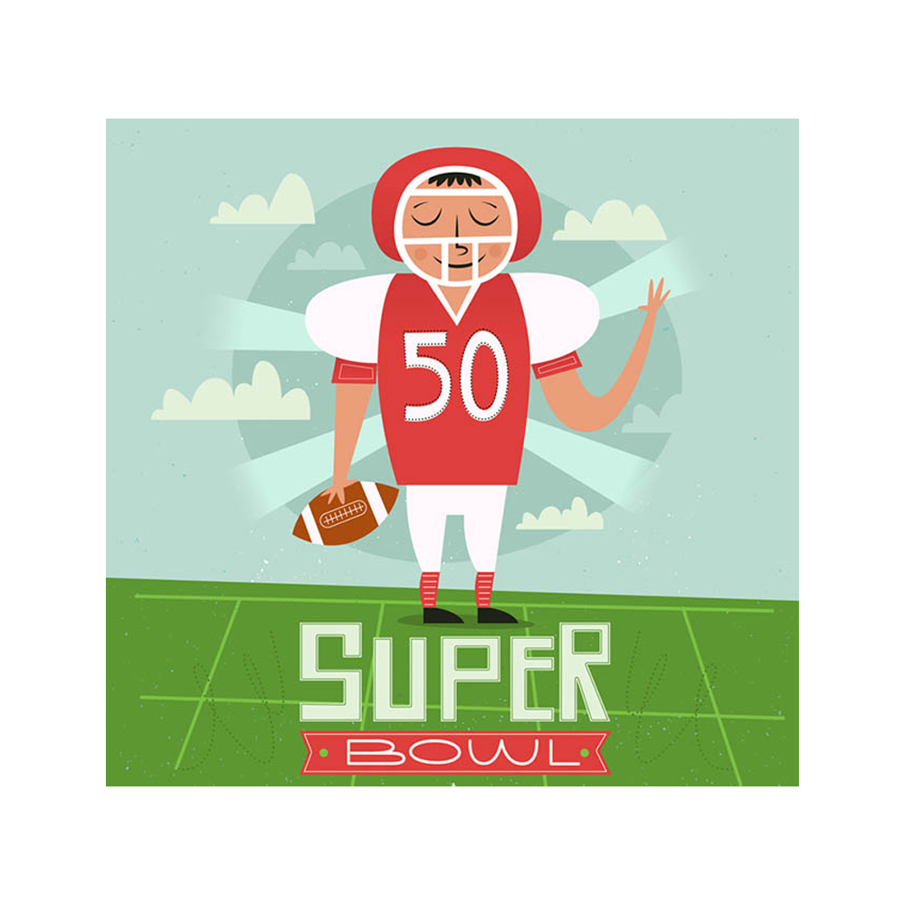 American Football Background Clipart