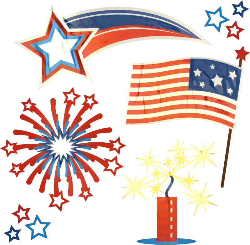 Veterans Day American Flag Clipart